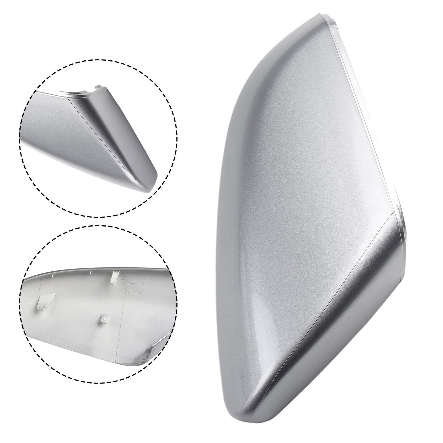 High Quality Mirror Cover Cap in Silver for Civic 2016 2020 Right Side