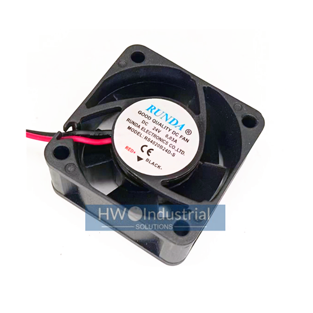 1/piece RUNDA RS4020B24D-S 24V 0.03A 4020 4cm Double Ball Bearing Cooling Fan