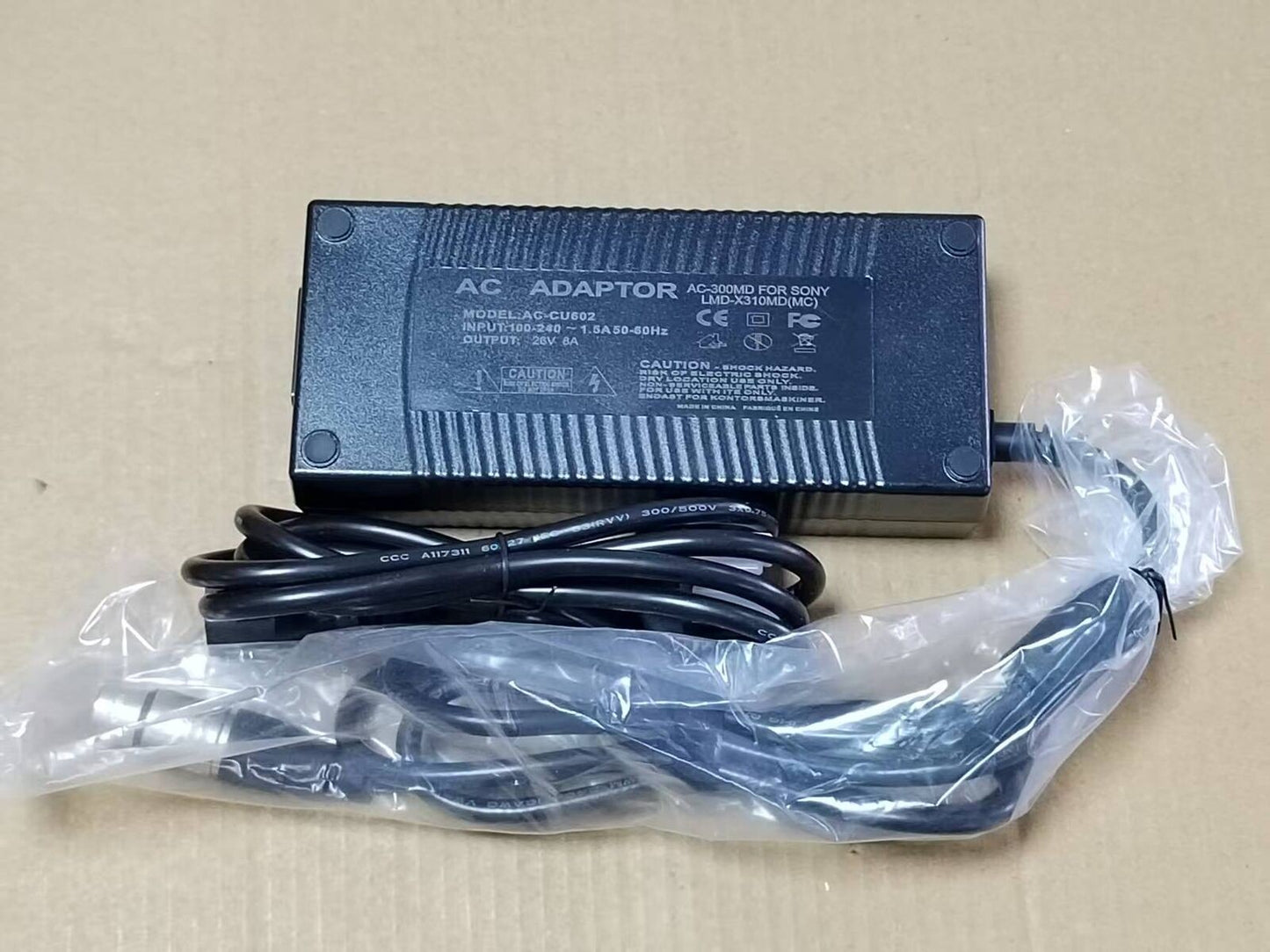 1pcs 26V AC Adapter Power Supply for Sony AC-300MD LMD-X310MC Monitor