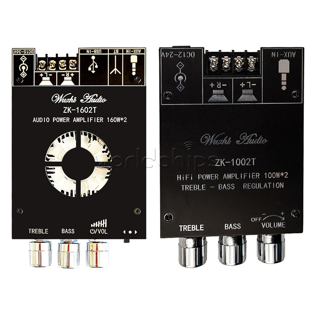 Bluetooth 5.0 160WX2 High Power Bass Audio Amplifier Module TDA7498E TPA3116D2