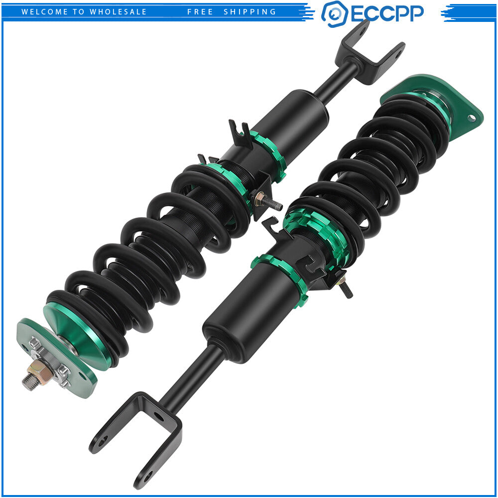 Coilovers Suspension Kit For 2003-2008 Nissan 350Z Shock Strut Adj. Height Green