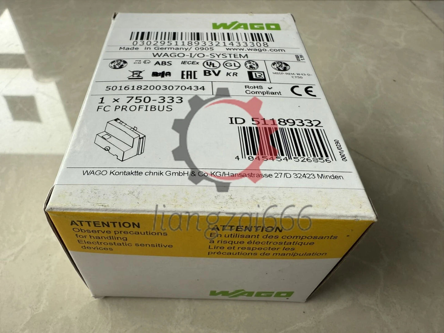 1PCS  WAGO 750-333 I/O FIELDBUS INTERFACE MODULE #P