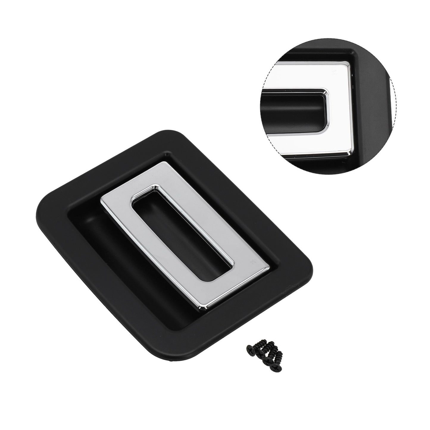 High Quality Black Spare Tire Trunk Floor Handle Cover for For Cayenne