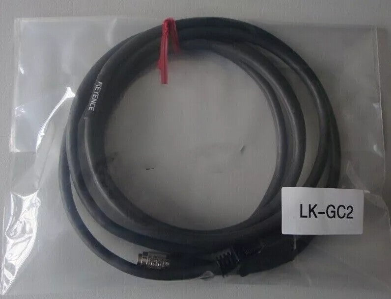 1PC  Keyence LK-GC2 Laser Sensor Head Controller Cable 2M