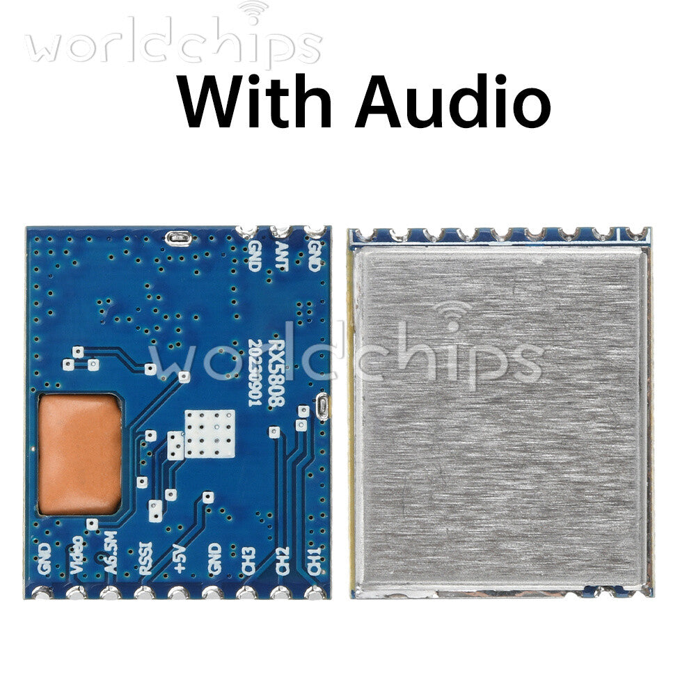 RX5808 Wireless Audio Video Receiver Module SPI Control for FPV RC Helicopter