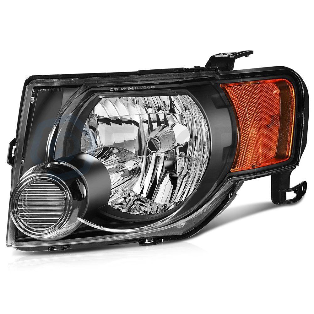 Fits 2008-2012 Ford Escape SUV Front Headlights Assembly Left + Right Sides Set