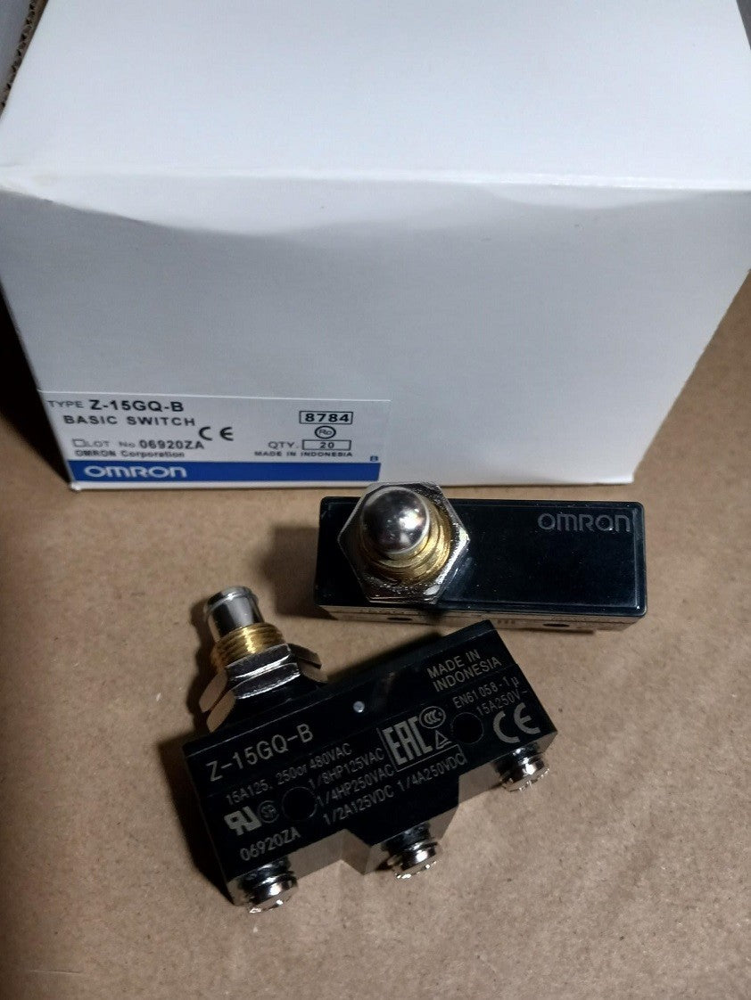 19pcs OMRON Basic Limit Switch Z-15GQ-B Z15GQB   free ship
