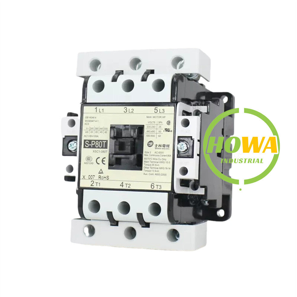 1/piece  Shihlin SP Series AC Contactor S-P80T Coil Voltage AC220V