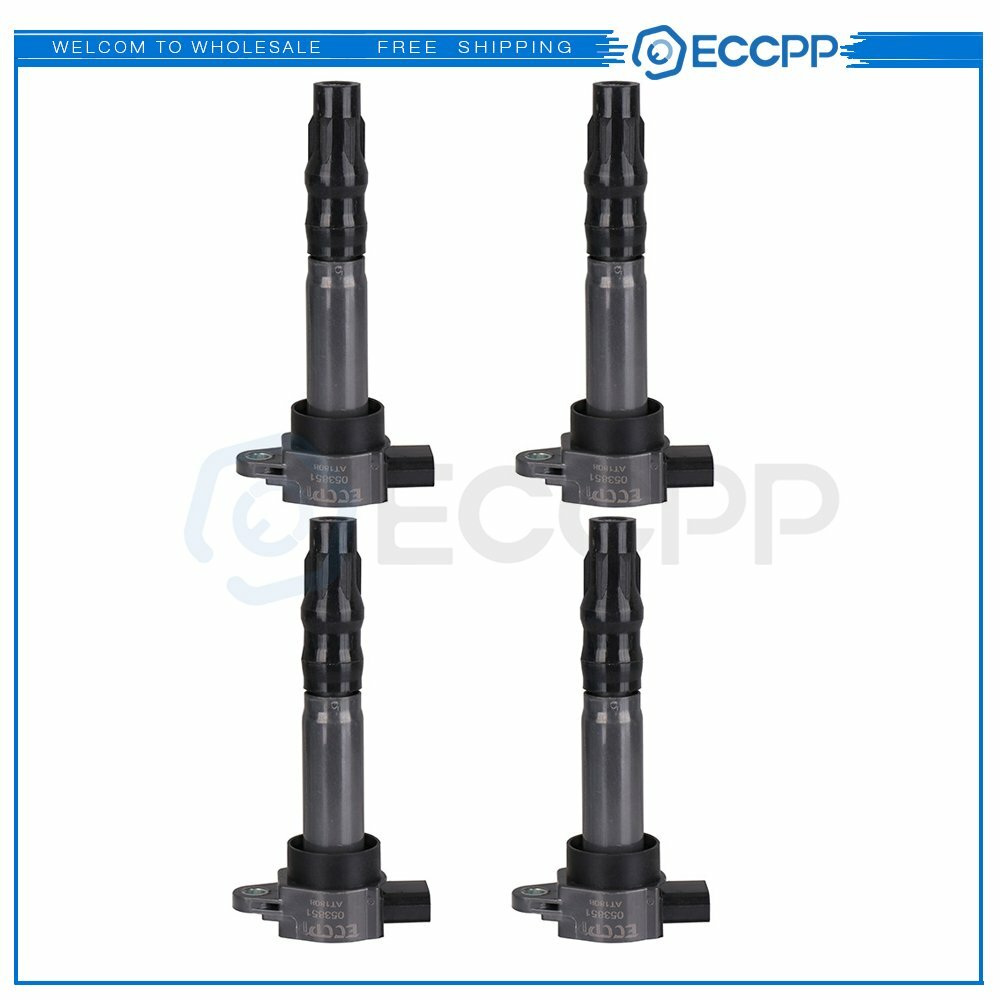 Pack of 4 Ignition Coils for Mitsubishi Eclipse Galant Lancer Outlander