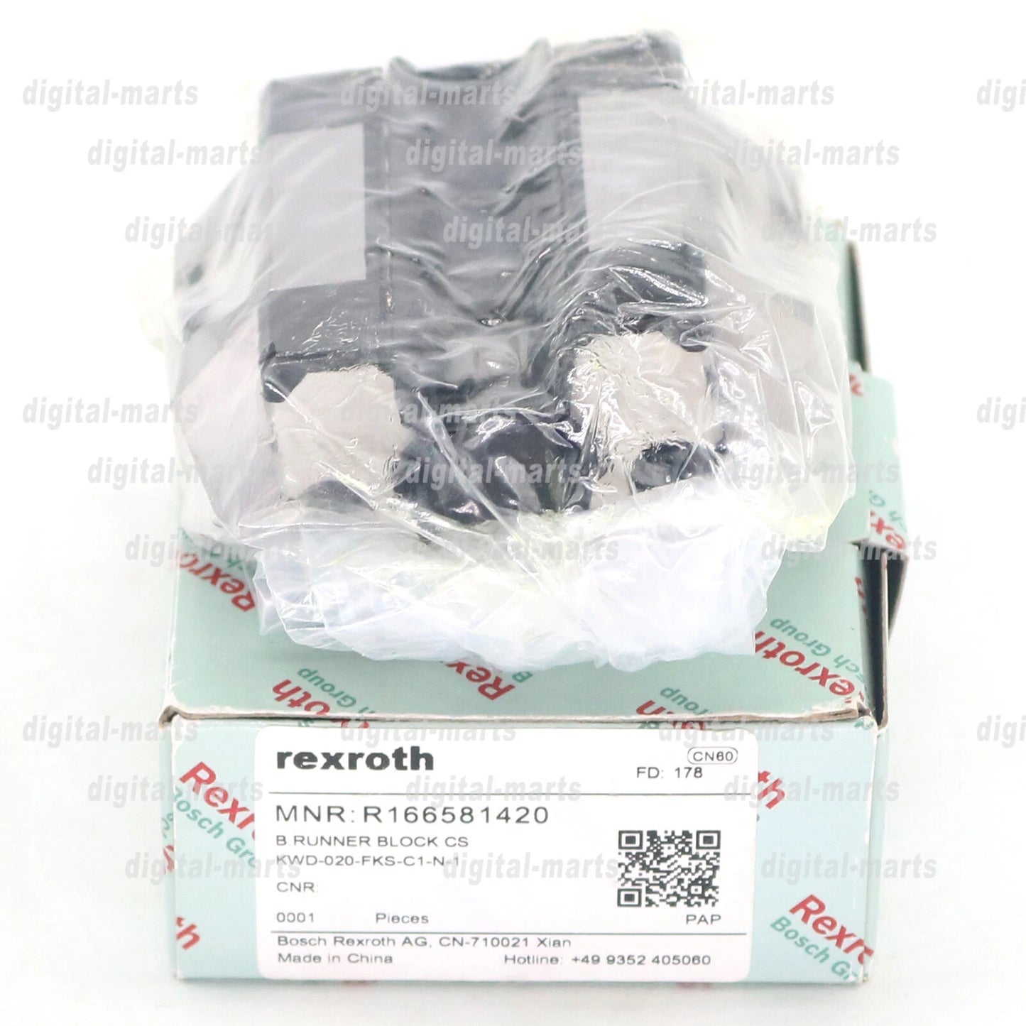 1PC  R166581420 Rexroth RUNNER BLOCK BALL BEARING Free Shipping#LJ #P