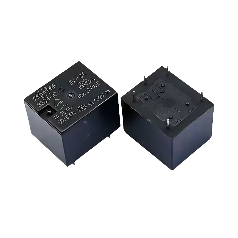 10/pieces  SONG CHUAN Power Relay 5-pin 833H-1C-C 5V 9V 12V 24VDC
