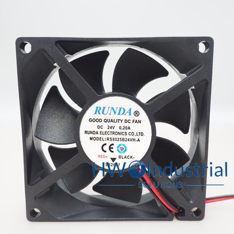 RUNDA RS8025B24VH-A 24V 0.20A 8cm 8025 Inverter Cooling Fan