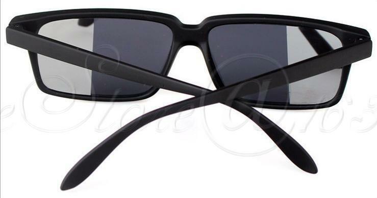 Anti-Tracking Anti-Spy Rear View Mirror Glasses Walk Alone Behind Vision Safety