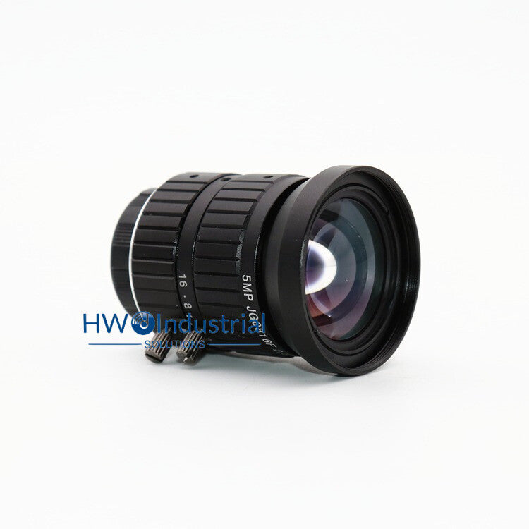 1PC 5MP JG0816F 8MM Interface 2/3 C HD 5 Megapixel Fixed Focus 8mm Visual Lens