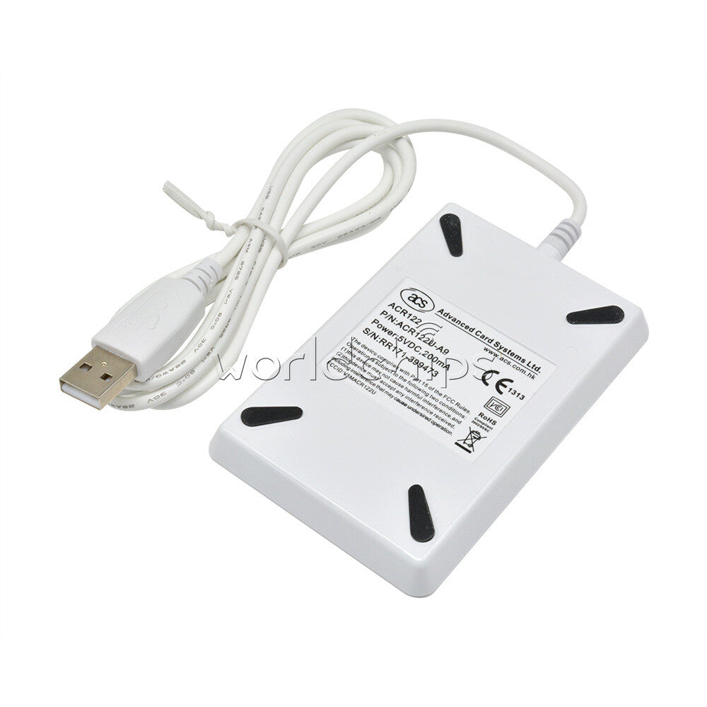 USB ACR122u NFC Reader&Writer 13.56Mhz RFID Copier Duplicator For iPhone top