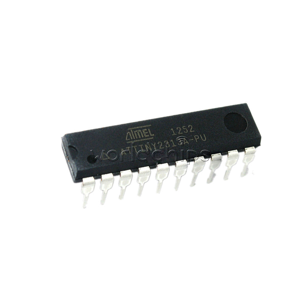 10PCS ATMEL ATTINY2313 ATTINY2313A-PU 8-Bit AVR Microcontroller MCU DIP-20 IC