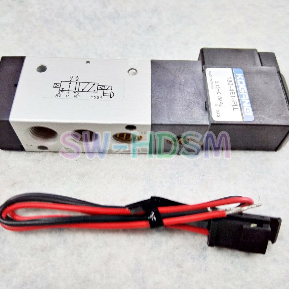 1PCS  for KOGANEI 180-4E1-PLL DC24V Solenoid Valve Freight Free