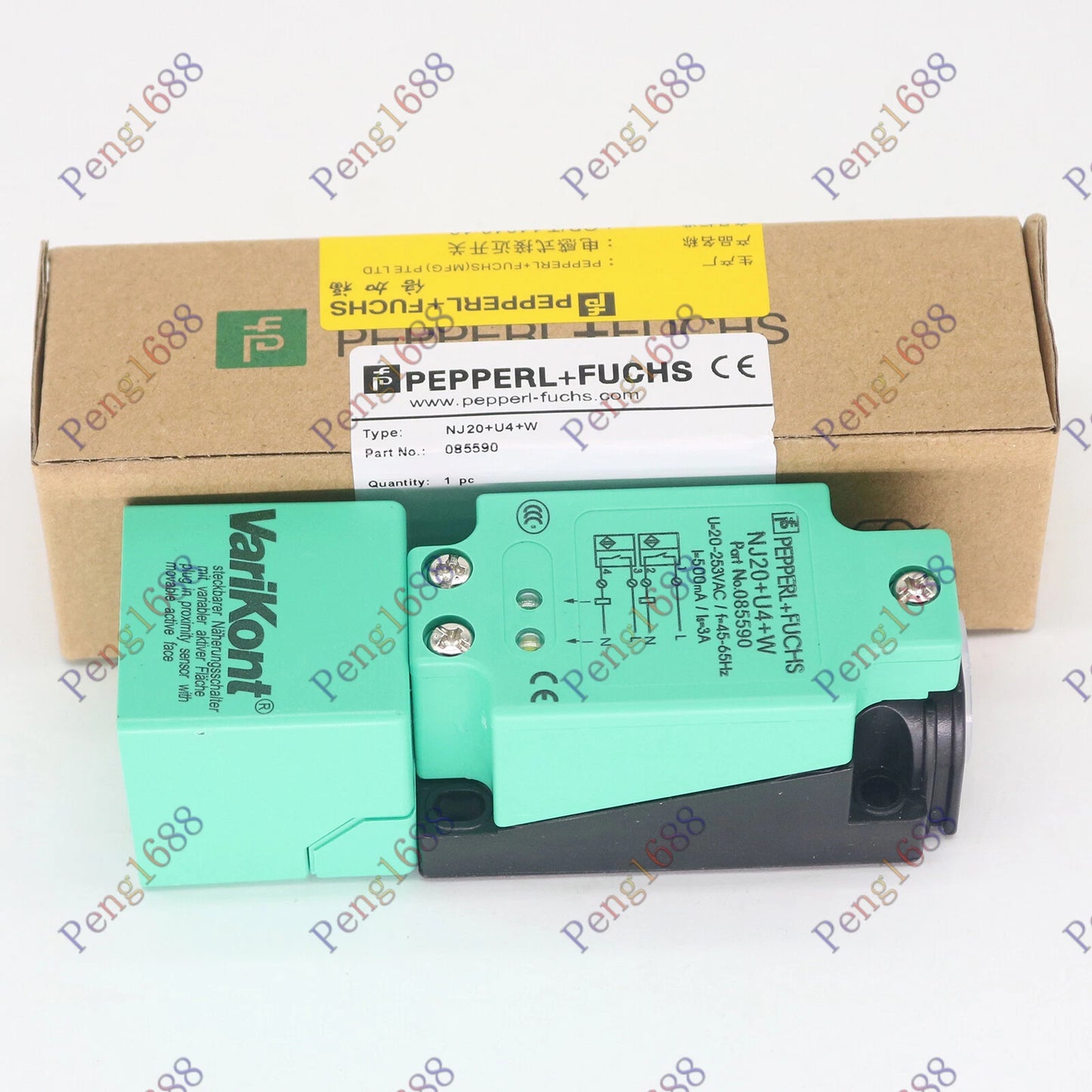 NJ20+U4+W For Pepperl+Fuchs Proximity Sensor Free Shipping #P