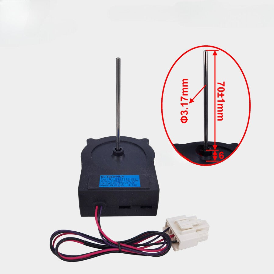 Haier 0064000460 13V DC 1.7W refrigerator cooling DC fan