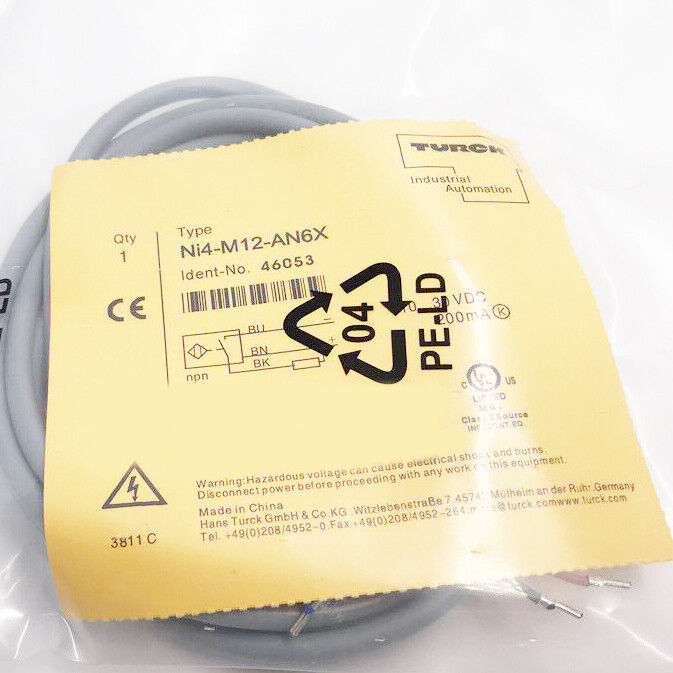 1PCS TURCK Ni3-EG08-AN6X Ni4-M12-AD4X Ni4-M12-AN6X PLC Controls Switch