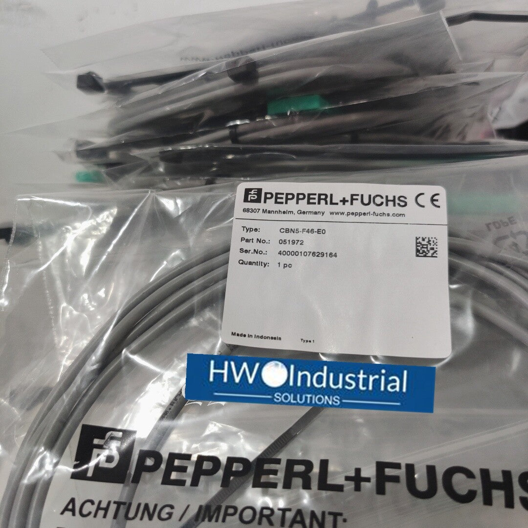 1PCS P+f Capacitive Proximity Switch CBN5-F46-E0 051972 CBN5-F46-EO Sensor