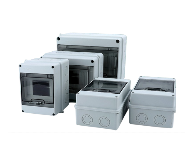 Plastic Distribution Box Circuit Breaker Switch Box Electrical Box Waterproof