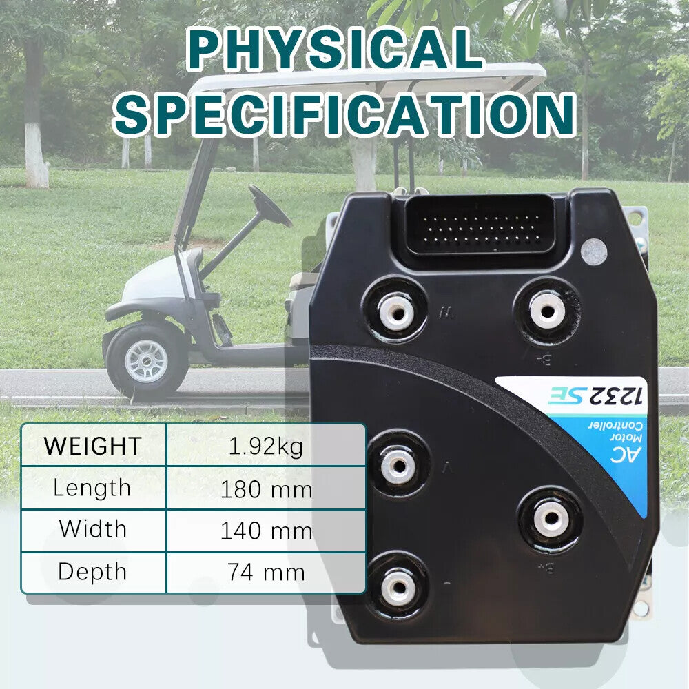 For Curtis Star EV Sirius Capella Cart 48V350A AC Controller 2CN700 1232SE-5321
