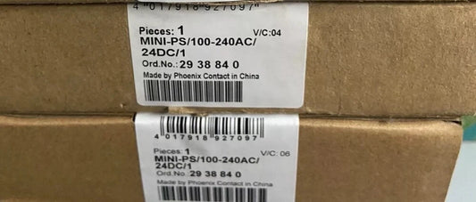 PHOENIX power supply MINI-PS-100-240AC/24DC/1 2938840