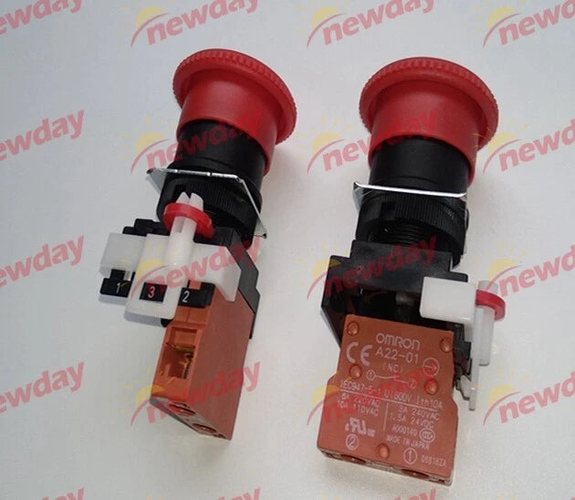 1pc Emergency Stop Switch A22E-M-01