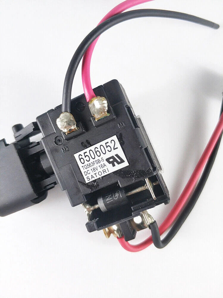 Makita Switch 6506052 TG563FSB-5 DC18V 16A for DF343D BDF343D BDF343D