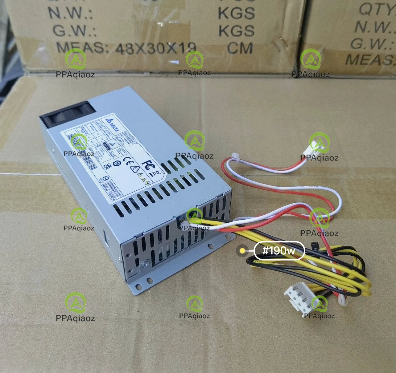 For Delta DPS-200PB-185B Security Recorder Power Supply 4+2pin #P