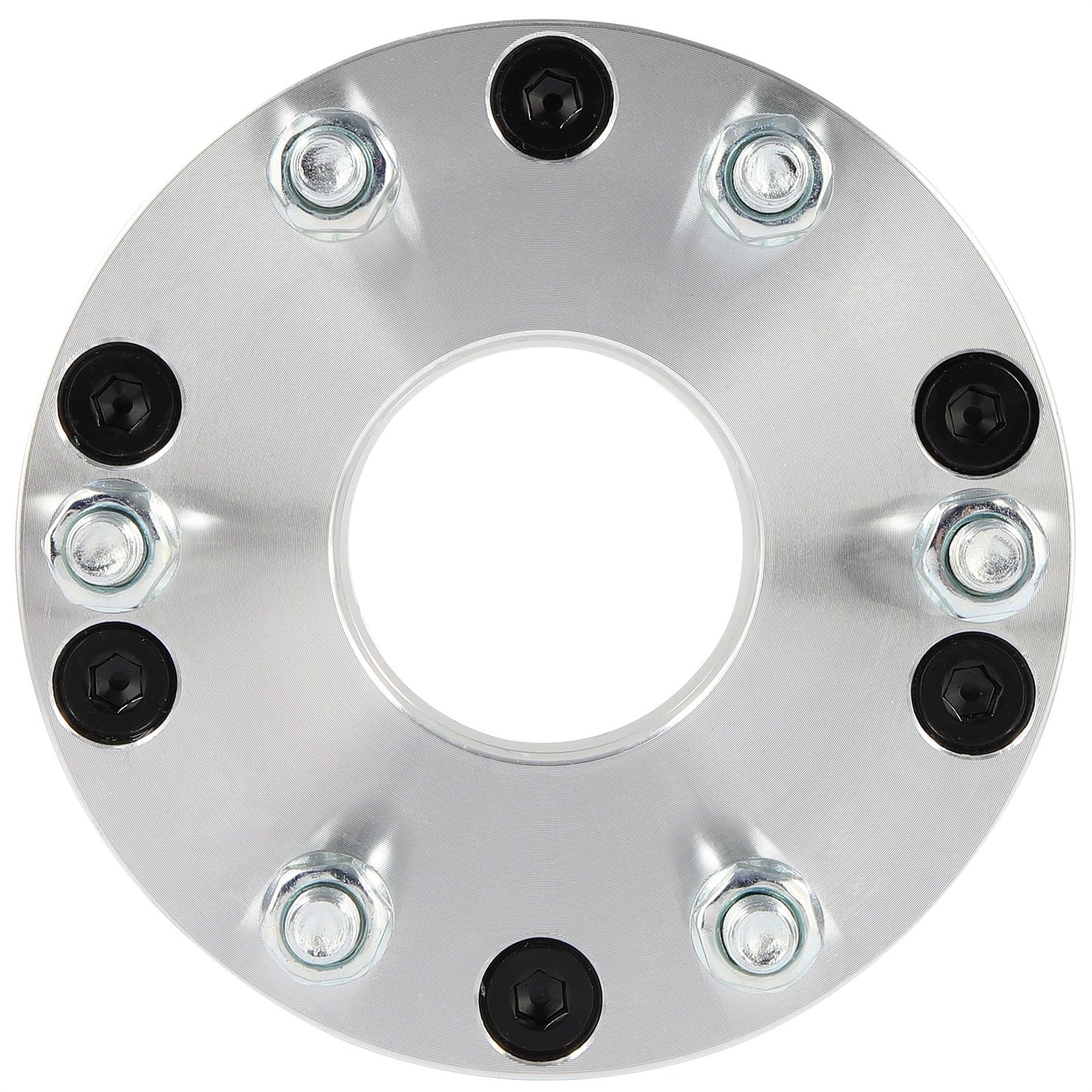 4 Pcs 2" 5x4.75 to 6x5.5 Wheel Adapters 12x1.5 For Chevrolet GMC 5 Lug to 6 Lug
