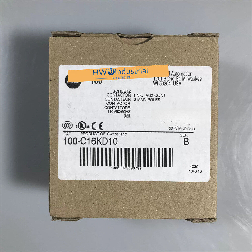 1/piece  100-C16KD10 100-C16*10 110V Contactor