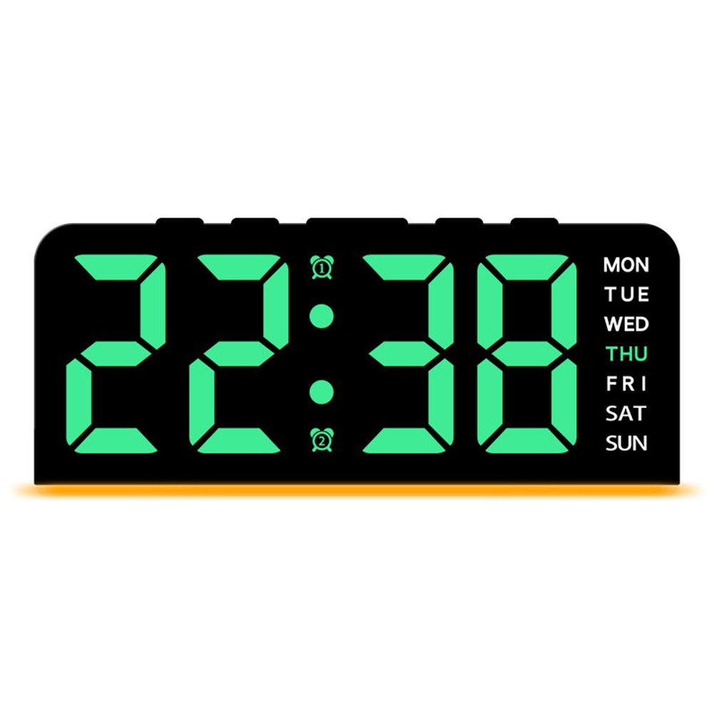 Digital Clock Snooze Clock Adjustable Brightness Levels Bedroom Or Office Use