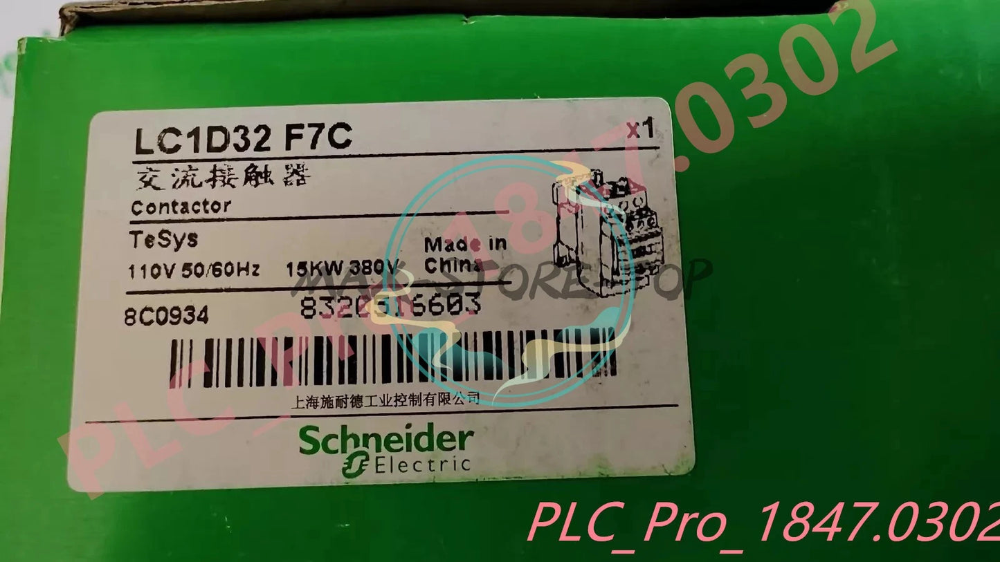 LC1D32F7C 1PCS   Schneider LC1D3 2F7C Fast shipment