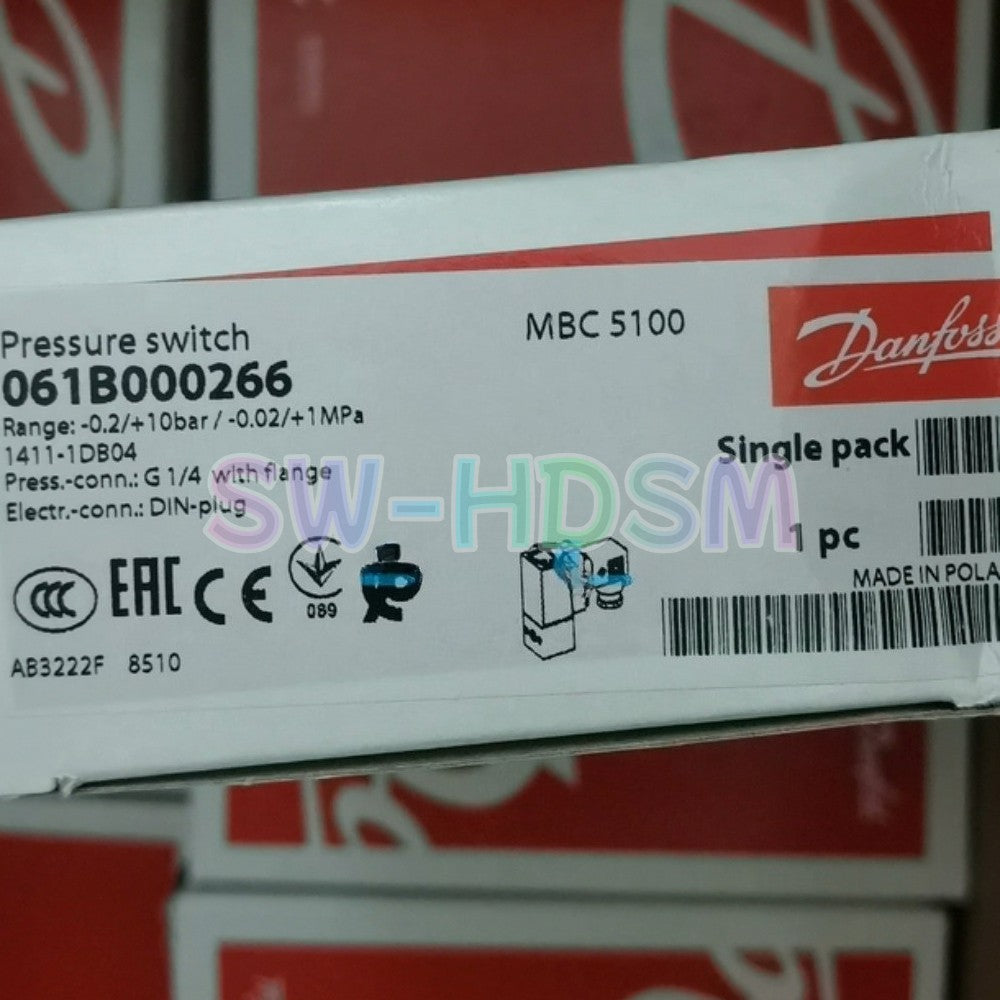 1PCS  for Danfoss MBC 5100 061B000266 Pressure Switch Freight Free