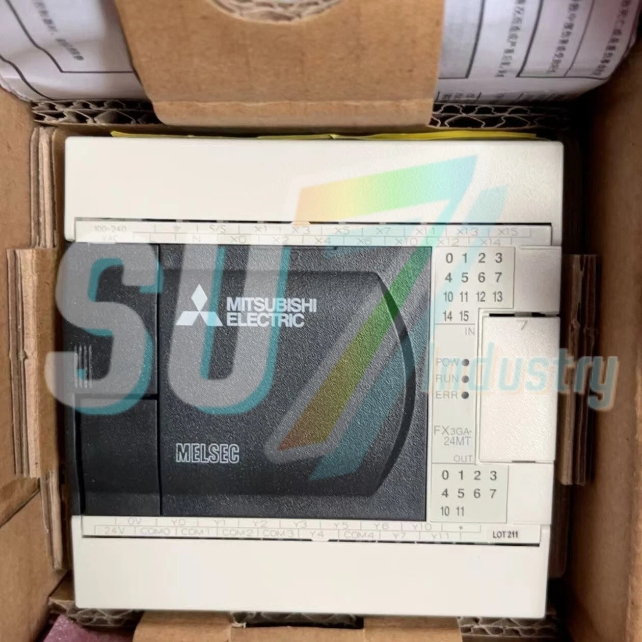 MITSUBISHI FX3GA-24MT-CM PLC Module# 1pcs    In Box