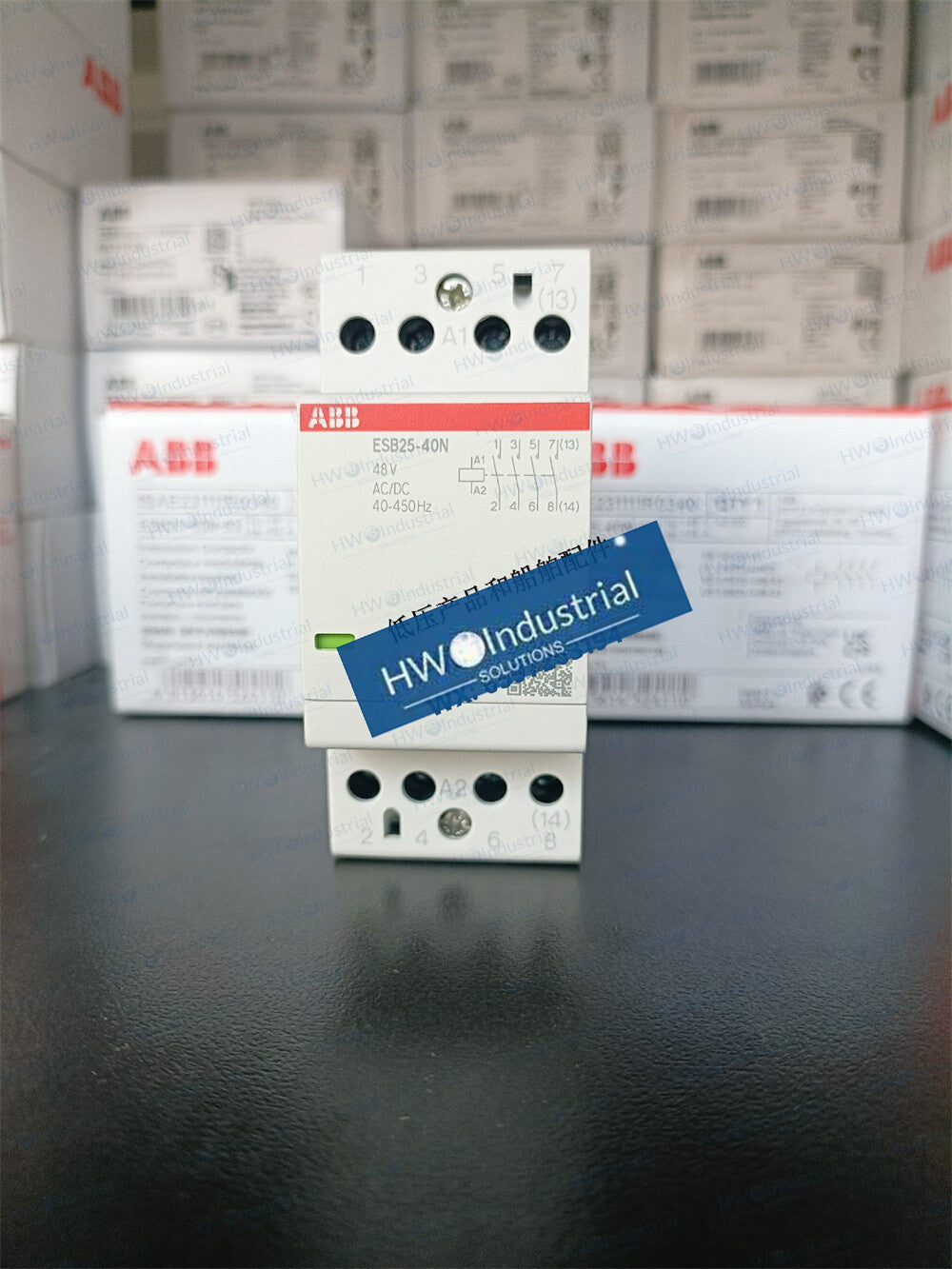1/Piece ESB25-40N-03 ABB Building Specific 25A Contactor Coil Voltage 48VAC/DC