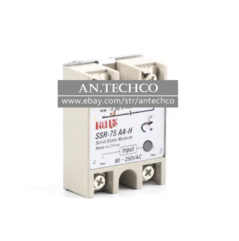 For FOTEK solid-state relay SSR-75AA-H 75A 80-250VAC