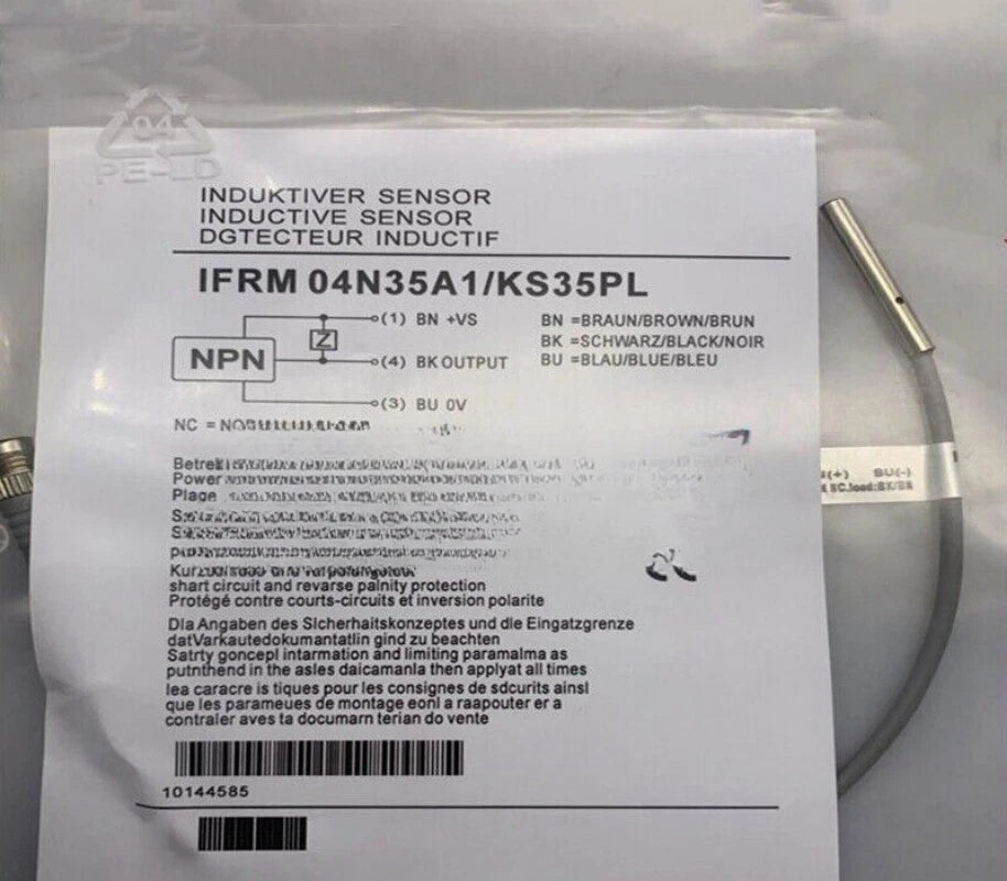 1PC  FIT FOR Proximity switch sensor IFRM 04N35A1/KS35PL