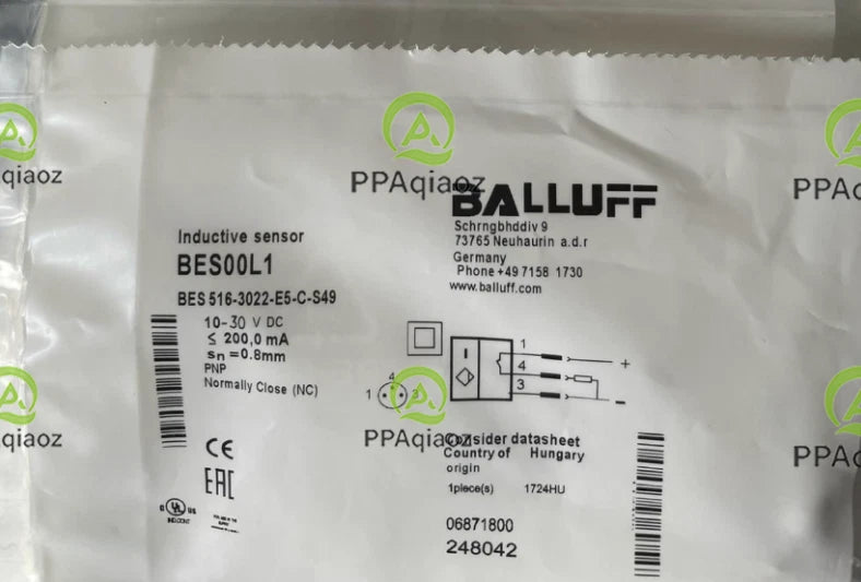 1Pcs  BALLUFF BES 516-3022-E5-C-S49（BES00L1）sensor Fast delivery