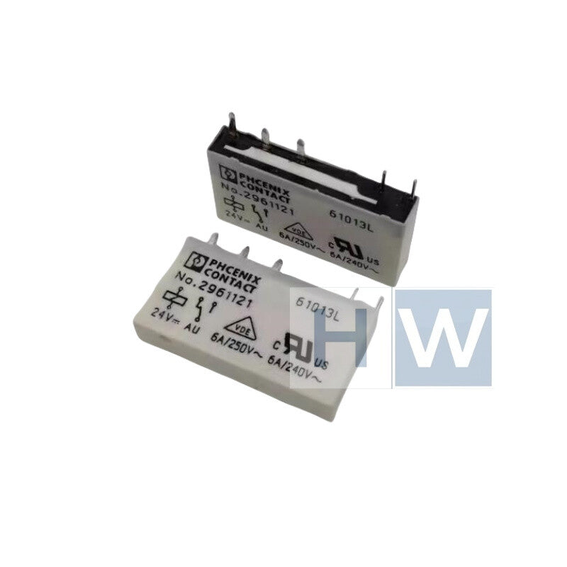 5Pcs  No.2961121 24V Phoenix Electromagnetic Relay 6A 250V