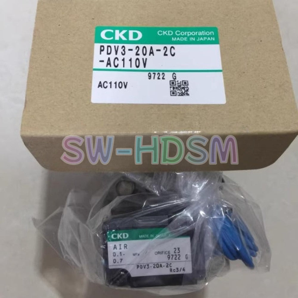 1PCS  for CKD PDV3-20A-2C-AC100V Solenoid Valve Freight Free