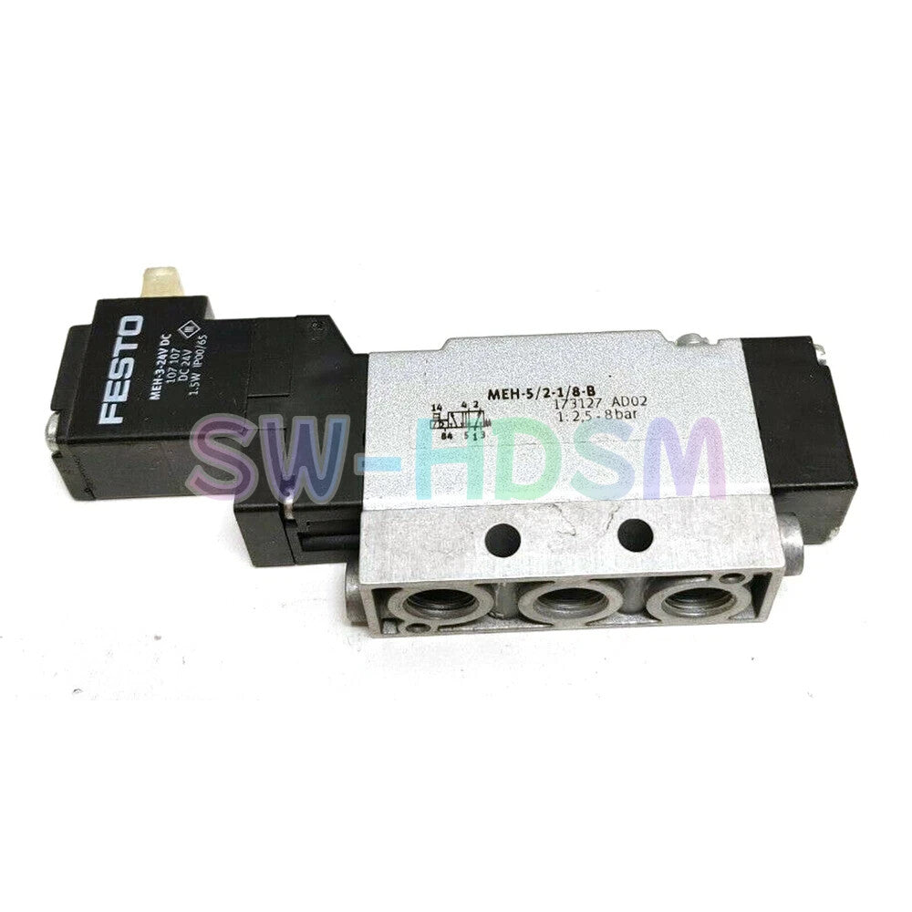 1PCS  For FESTO MEH-5/2-1/8-B 173127 Solenoid Valve freight free