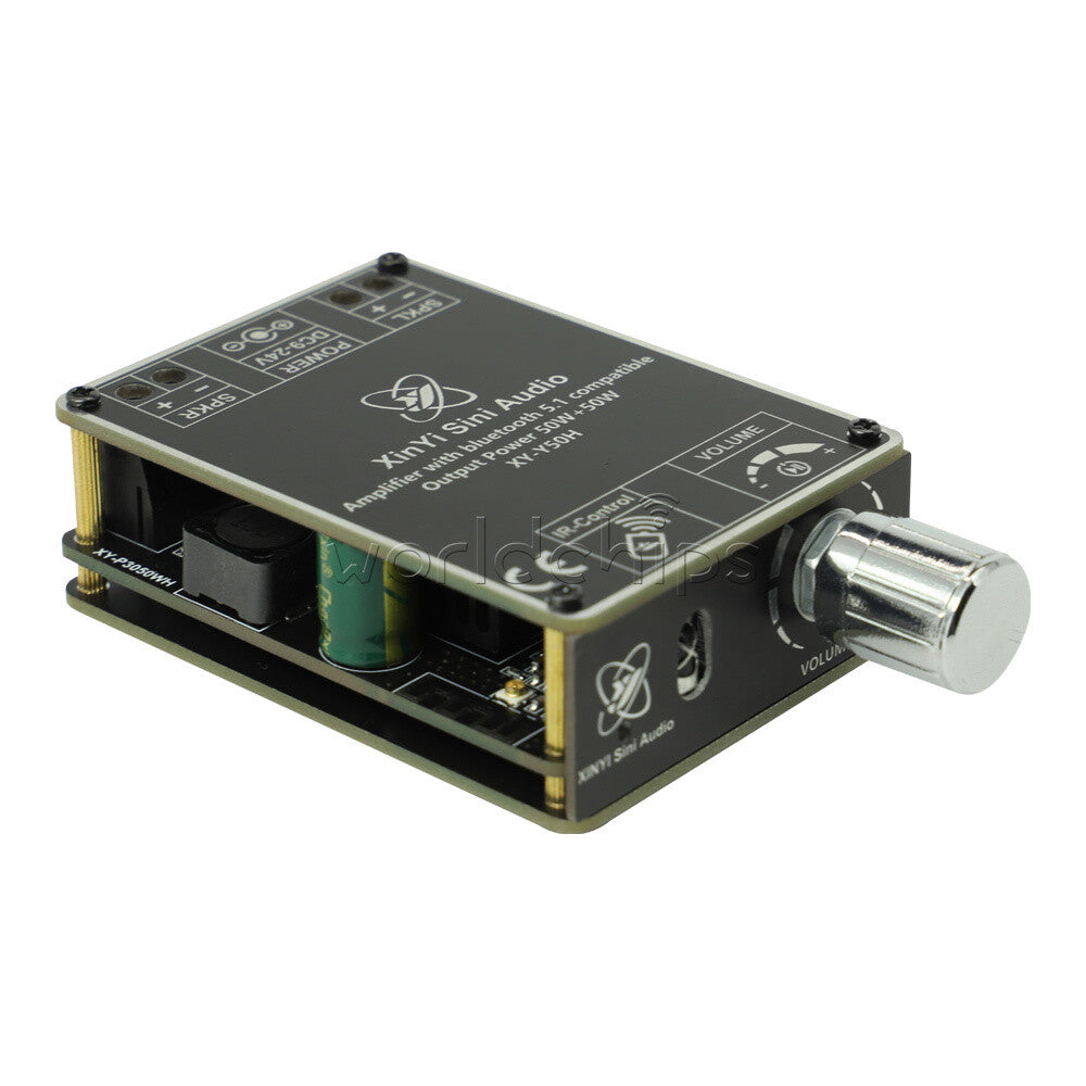 50W*2 Stereo Bluetooth HI-FI Digital Amplifier Board TPA3116 With Remote Control