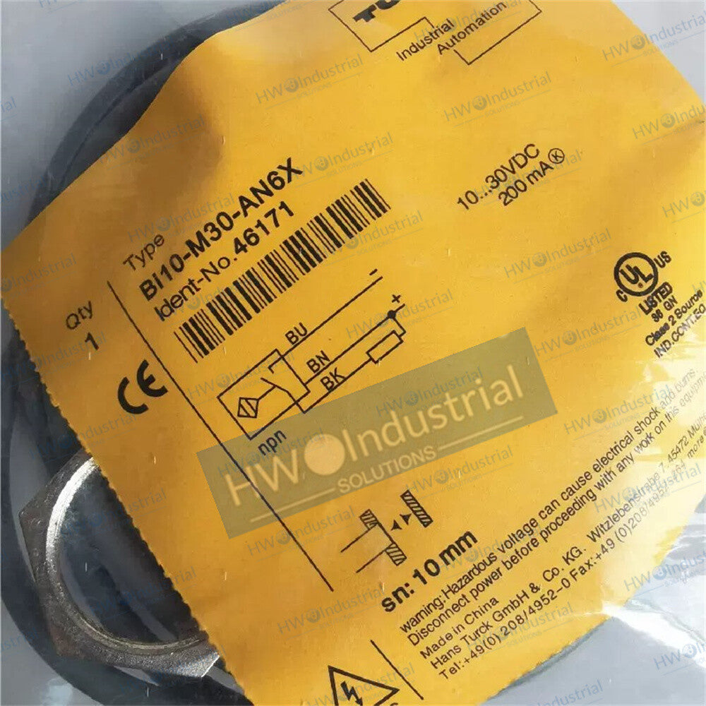 1/piece Bi10-M30-AN6X Capacitive Sensor TURCK Proximity Switch