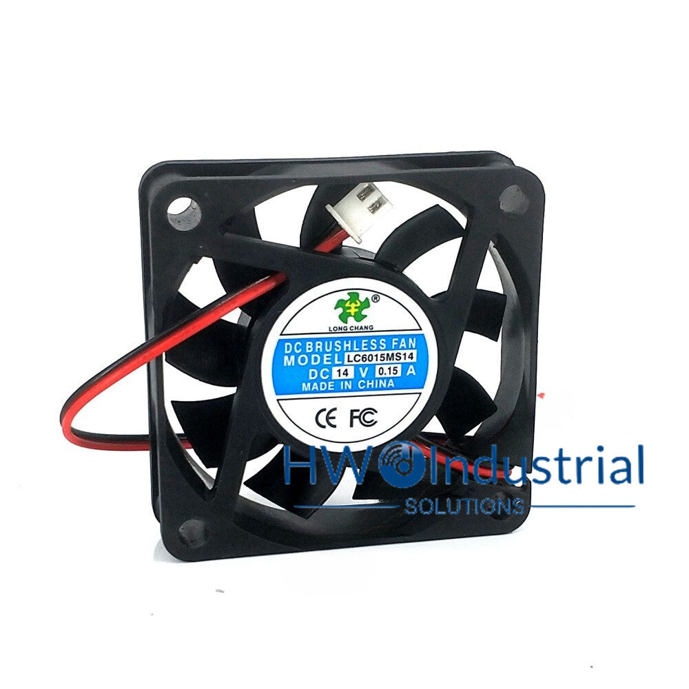 DC BRUSHLESS FAN LC6015MS14 14V 0.15A 6015 6CM 2-wire cooling fan