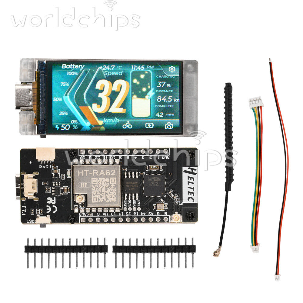 1.9Inch TFT ESP32-S3R8 LoRaWAN WIFI Bluetooth Development Board HT-VMT190 Module