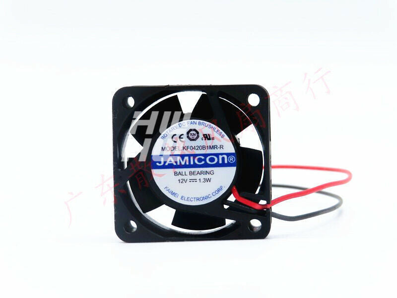 1PC JAMICON KF0420B1MR-R 12V 1.3W inverter cooling fan 4CM