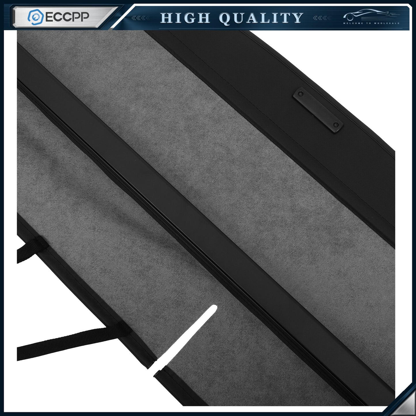 Cargo Cover Black Tonneau Retractable Security For Toyota RAV4 2006-2012 3.5L